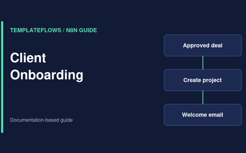 Illustration: Client Onboarding workflow guide